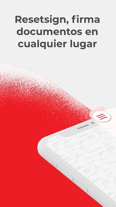 Emulate iPhone app ResetSign using MyAndroid