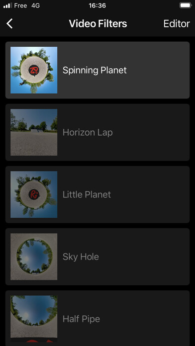 Emulate iPhone app ReShoot 360 using MyAndroid