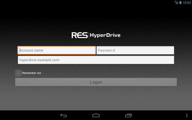 Emulate Android APK RES HyperDrive