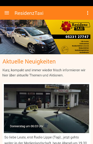 Run android online APK Residenz TAXI Detmold from MyAndroid or emulate Residenz TAXI Detmold using MyAndroid Run android online APK Residenz TAXI Detmold from MyAndroid or emulate Residenz TAXI Detmold using MyAndroid