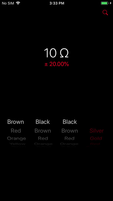 Emulate iPhone app Resistor Pro using MyAndroid Emulate iPhone app Resistor Pro using MyAndroid