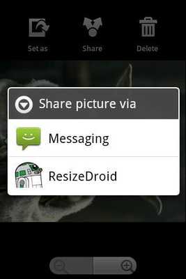 Emulate Android APK ResizeDroid