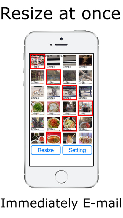 Emulate iPhone app Resize Multiple Images & Mail using MyAndroid Emulate iPhone app Resize Multiple Images & Mail using MyAndroid