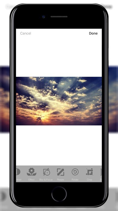 Emulate iPhone app Resizer - Photo & Image Editor using MyAndroid Emulate iPhone app Resizer - Photo & Image Editor using MyAndroid