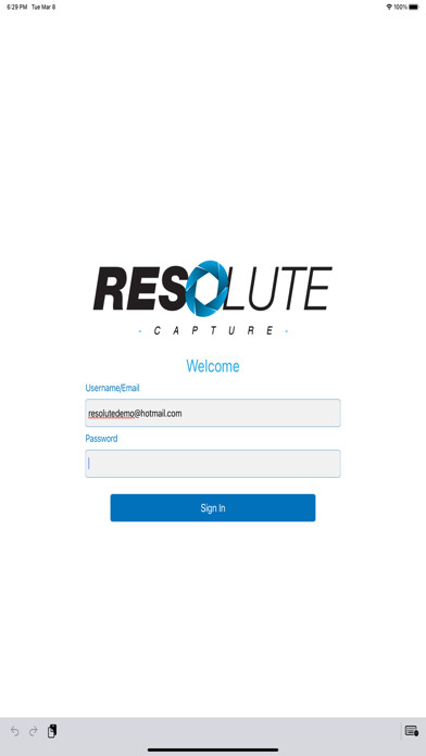 Emulate iPhone app RESolute Capture using MyAndroid Emulate iPhone app RESolute Capture using MyAndroid