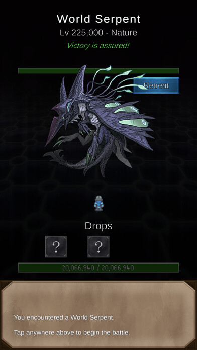 Emulate iPhone app Resolute Hero RPG using MyAndroid