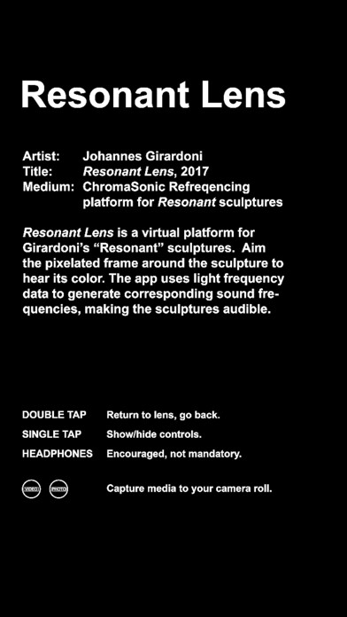 Emulate iPhone app Resonant Lens using MyAndroid