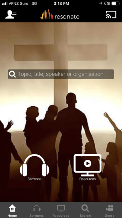 Emulate iPhone app Resonate using MyAndroid