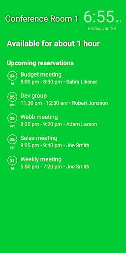 Run android online APK Resource Display for Booked Scheduler from MyAndroid or emulate Resource Display for Booked Scheduler using MyAndroid