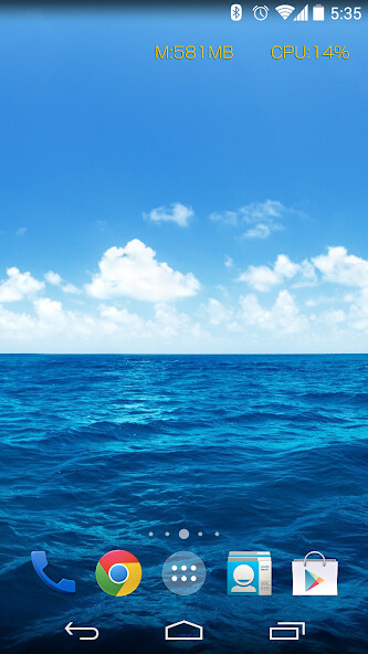 Run android online APK Resource Monitor Mini Pro from MyAndroid or emulate Resource Monitor Mini Pro using MyAndroid