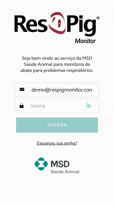 Emulate iPhone app RESPIG Monitor using MyAndroid