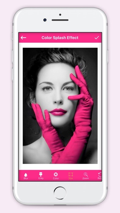Emulate iPhone app Resplash Color Photo Effect using MyAndroid