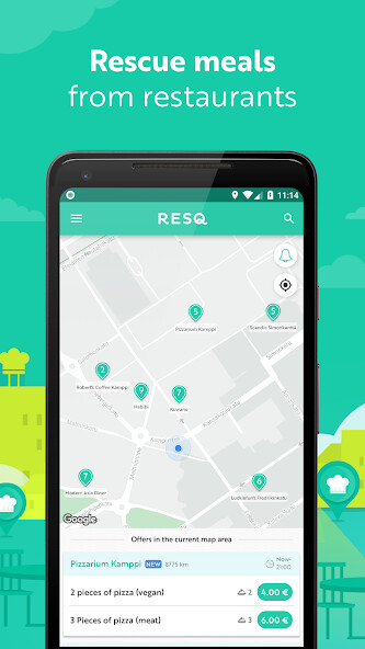 Run android online APK ResQ Club - Save food! from MyAndroid or emulate ResQ Club - Save food! using MyAndroid