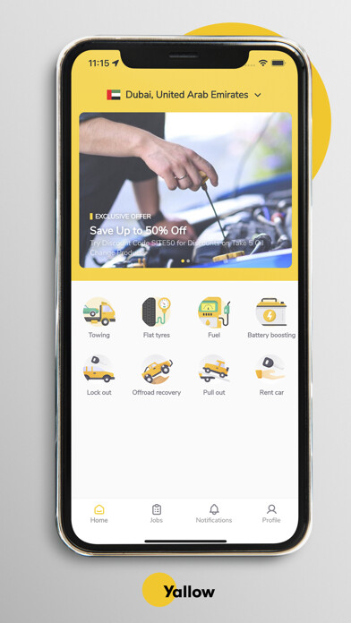 Emulate iPhone app RESQ for Road Assistance using MyAndroid Emulate iPhone app RESQ for Road Assistance using MyAndroid