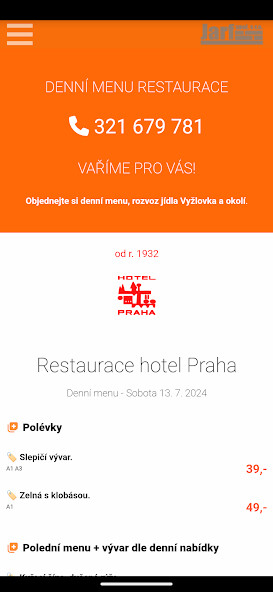 Run android online APK Restaurace Vyžlovka Denní Menu from MyAndroid or emulate Restaurace Vyžlovka Denní Menu using MyAndroid Run android online APK Restaurace Vyžlovka Denní Menu from MyAndroid or emulate Restaurace Vyžlovka Denní Menu using MyAndroid