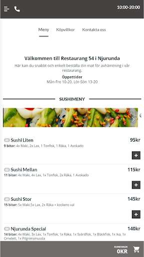 Run android online APK Restaurang 54an from MyAndroid or emulate Restaurang 54an using MyAndroid