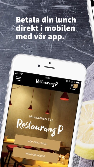 Emulate iPhone app Restaurang P using MyAndroid Emulate iPhone app Restaurang P using MyAndroid