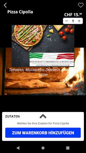 Run android online APK Restaurant Chrebsbach La Rusticana from MyAndroid or emulate Restaurant Chrebsbach La Rusticana using MyAndroid