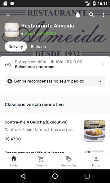 Run android online APK Restaurante Almeida from MyAndroid or emulate Restaurante Almeida using MyAndroid