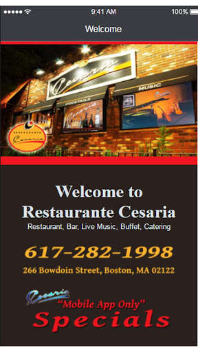 Run android online APK Restaurante Cesaria Boston from MyAndroid or emulate Restaurante Cesaria Boston using MyAndroid