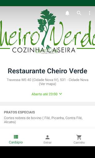 Run android online APK Restaurante Cheiro Verde from MyAndroid or emulate Restaurante Cheiro Verde using MyAndroid