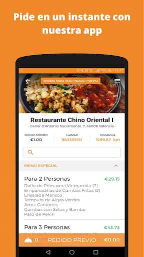 Run android online APK Restaurante Chino Oriental from MyAndroid or emulate Restaurante Chino Oriental using MyAndroid