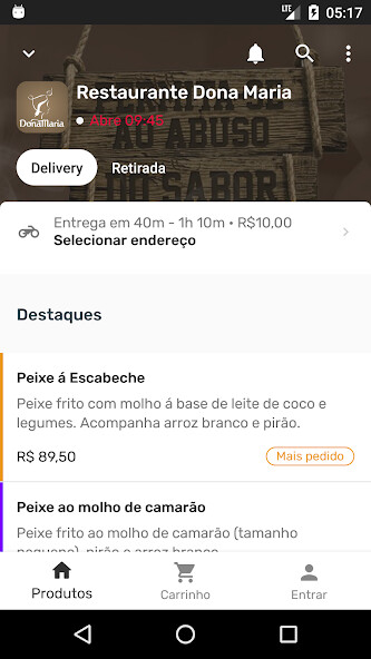 Run android online APK Restaurante Dona Maria from MyAndroid or emulate Restaurante Dona Maria using MyAndroid