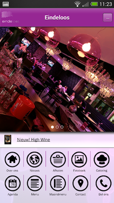 Emulate Android APK Restaurant Eindeloos