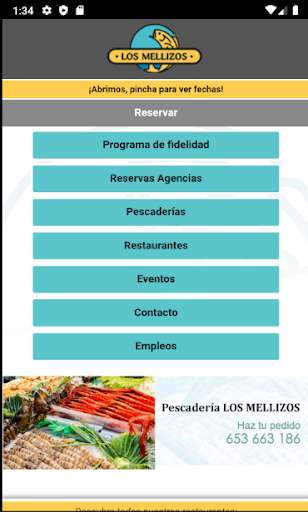 Run android online APK Restaurantes Los Mellizos from MyAndroid or emulate Restaurantes Los Mellizos using MyAndroid
