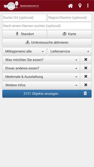Emulate iPhone app Restaurant Finder CH using MyAndroid Emulate iPhone app Restaurant Finder CH using MyAndroid