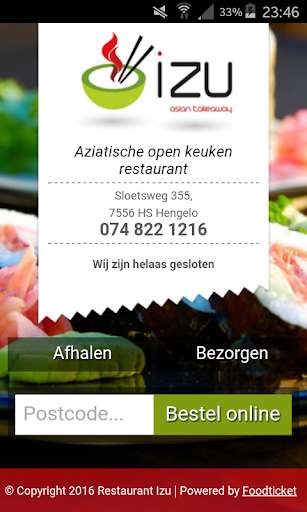 Run android online APK Restaurant Izu from MyAndroid or emulate Restaurant Izu using MyAndroid