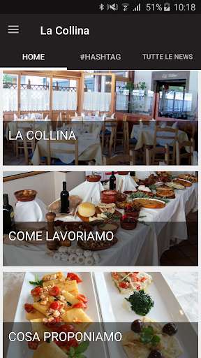 Run android online APK Restaurant La Collina from MyAndroid or emulate Restaurant La Collina using MyAndroid