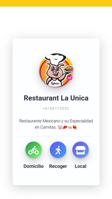 Emulate iPhone app Restaurant La Unica using MyAndroid Emulate iPhone app Restaurant La Unica using MyAndroid