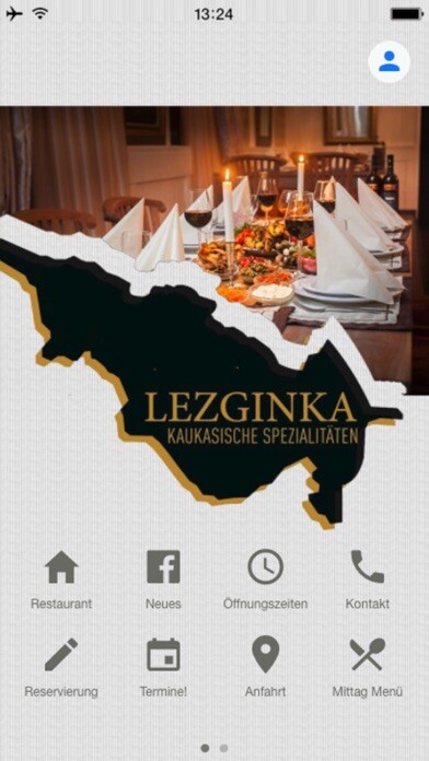 Emulate iPhone app Restaurant Lezginka using MyAndroid Emulate iPhone app Restaurant Lezginka using MyAndroid