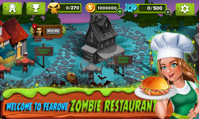 Run android online APK Restaurant Mania : Zombie Kitchen from MyAndroid or emulate Restaurant Mania : Zombie Kitchen using MyAndroid