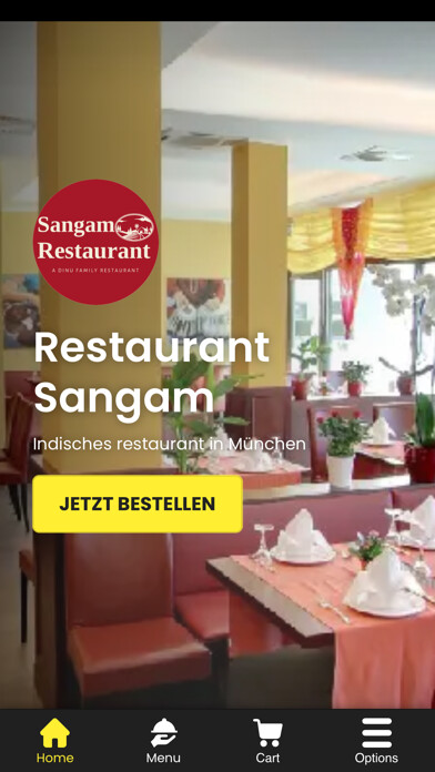 Emulate iPhone app Restaurant Sangam using MyAndroid Emulate iPhone app Restaurant Sangam using MyAndroid