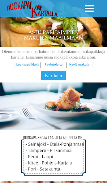 Run android online APK Restaurants on the map from MyAndroid or emulate Restaurants on the map using MyAndroid