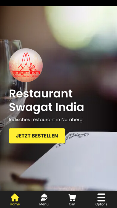 Emulate iPhone app Restaurant Swagat India using MyAndroid Emulate iPhone app Restaurant Swagat India using MyAndroid