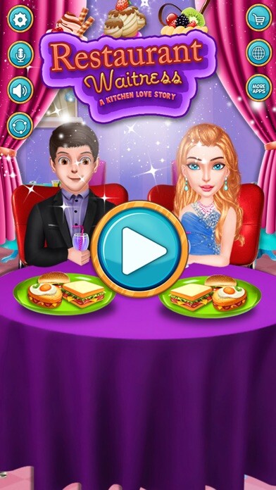 Emulate iPhone app Restaurant Waitress a Kitchen Love Story using MyAndroid Emulate iPhone app Restaurant Waitress a Kitchen Love Story using MyAndroid