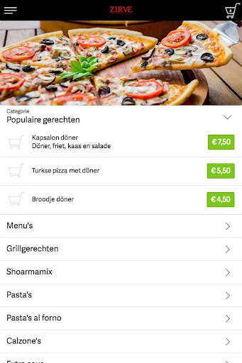 Run android online APK Restaurant Zirve from MyAndroid or emulate Restaurant Zirve using MyAndroid