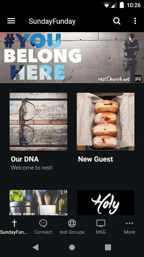 Run android online APK rest Church from MyAndroid or emulate rest Church using MyAndroid