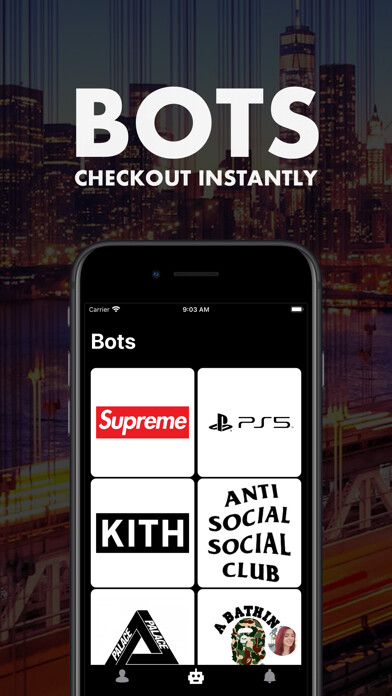 Emulate iPhone app Restocks Alerts by SuperCop using MyAndroid Emulate iPhone app Restocks Alerts by SuperCop using MyAndroid