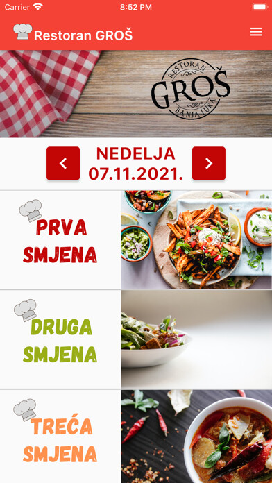 Emulate iPhone app Restoran Gros - Topli obrok using MyAndroid Emulate iPhone app Restoran Gros - Topli obrok using MyAndroid