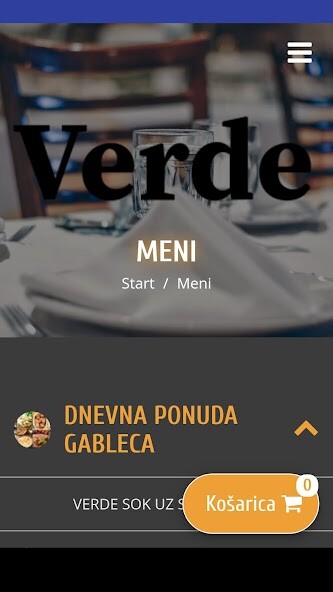 Run android online APK Restoran Verde from MyAndroid or emulate Restoran Verde using MyAndroid