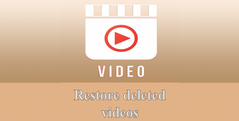 Emulate Android APK Restore deleted videos