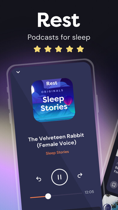 Emulate iPhone app Rest: Sleep Stories & Sounds using MyAndroid Emulate iPhone app Rest: Sleep Stories & Sounds using MyAndroid