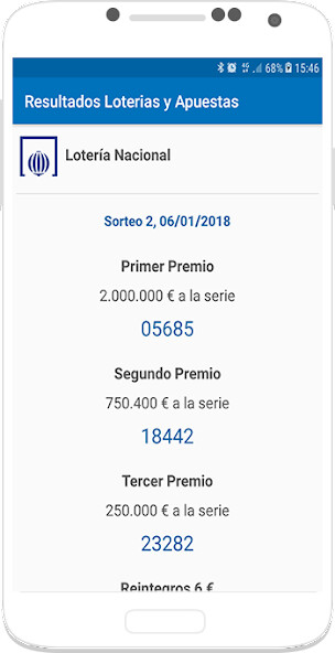 Run android online APK Resultados Loterias y Apuestas from MyAndroid or emulate Resultados Loterias y Apuestas using MyAndroid