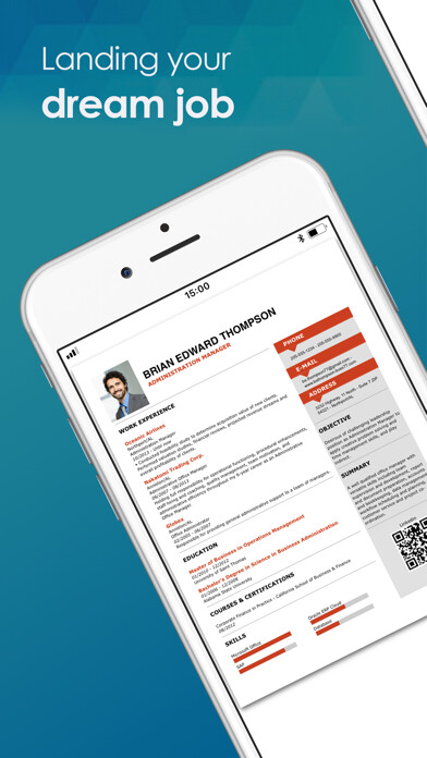Emulate iPhone app Resume Builder - Go2Job Resume using MyAndroid Emulate iPhone app Resume Builder - Go2Job Resume using MyAndroid