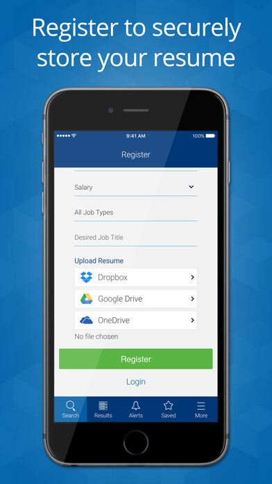 Emulate iPhone app Resume-Library using MyAndroid