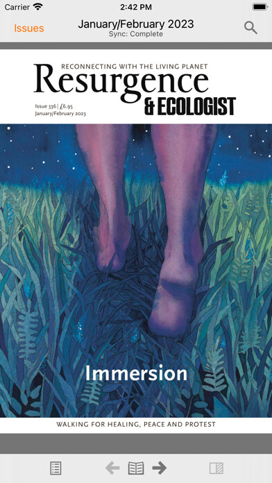 Emulate iPhone app Resurgence & Ecologist using MyAndroid